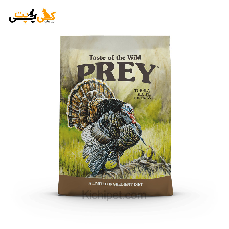 غذای خشک سگ Prey Turkey تیست آف د وایلد (طعم بوقلمون) - وزن 11.4 کیلوگرم