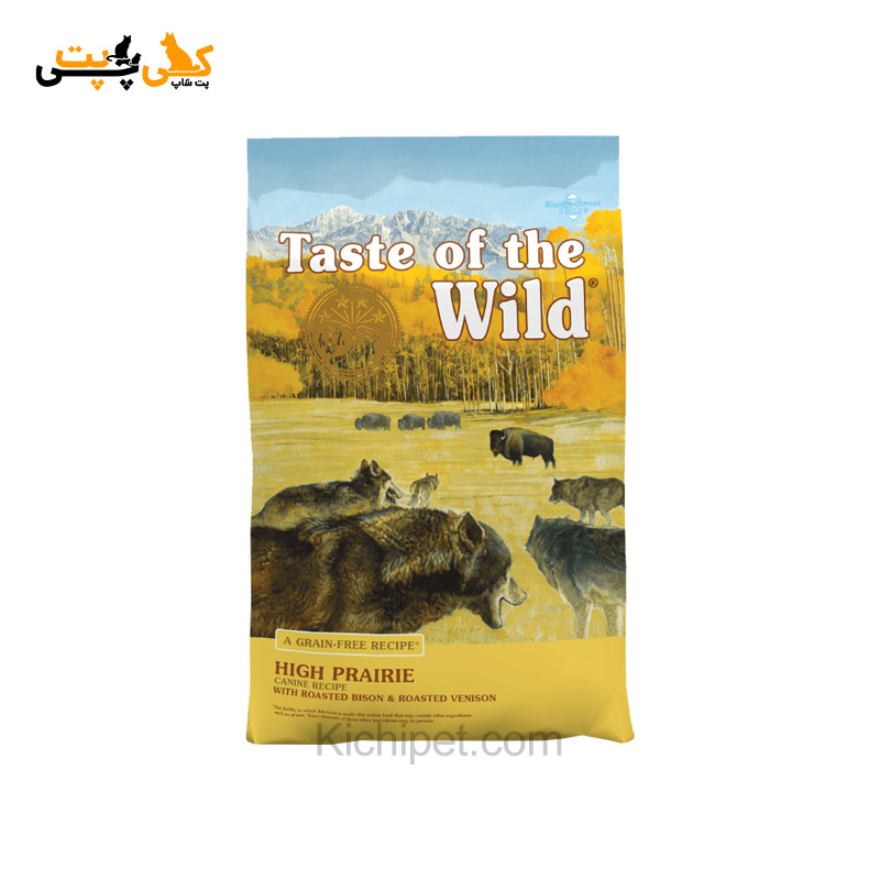 غذای خشک سگ Taste of the Wild High Prairie - وزن 12.2 کیلوگرمی