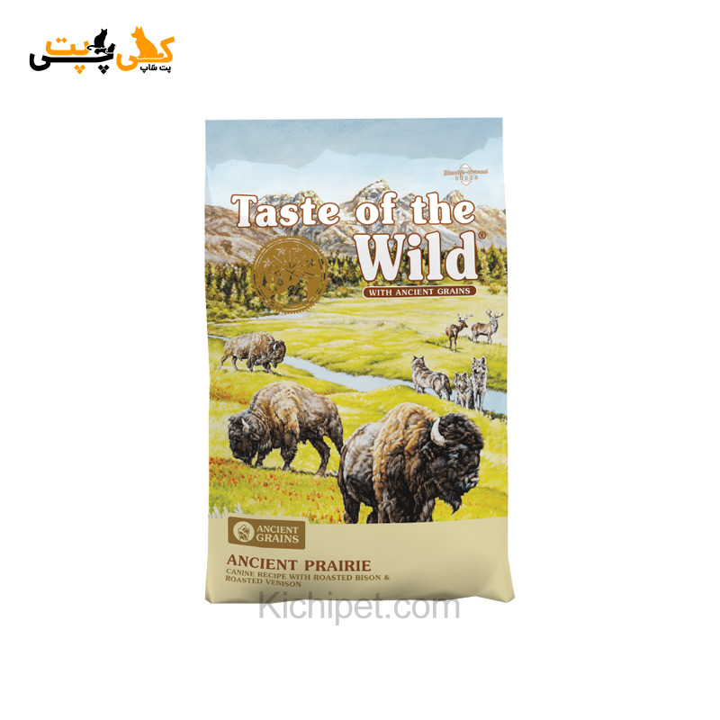غذای خشک سگ تیست آف د وایلد - طعم گوشت گوزن و گاومیش - Taste of The Wild Ancient Prairie