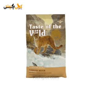 غذای خشک گربه تیست آف د وایلد Taste Of The Wild Canyon River - وزن 2 کیلوگرم - پت شاپ کی چی پت