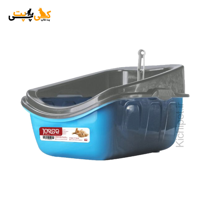 ظرف خاک لبه دار گربه مدل جورج