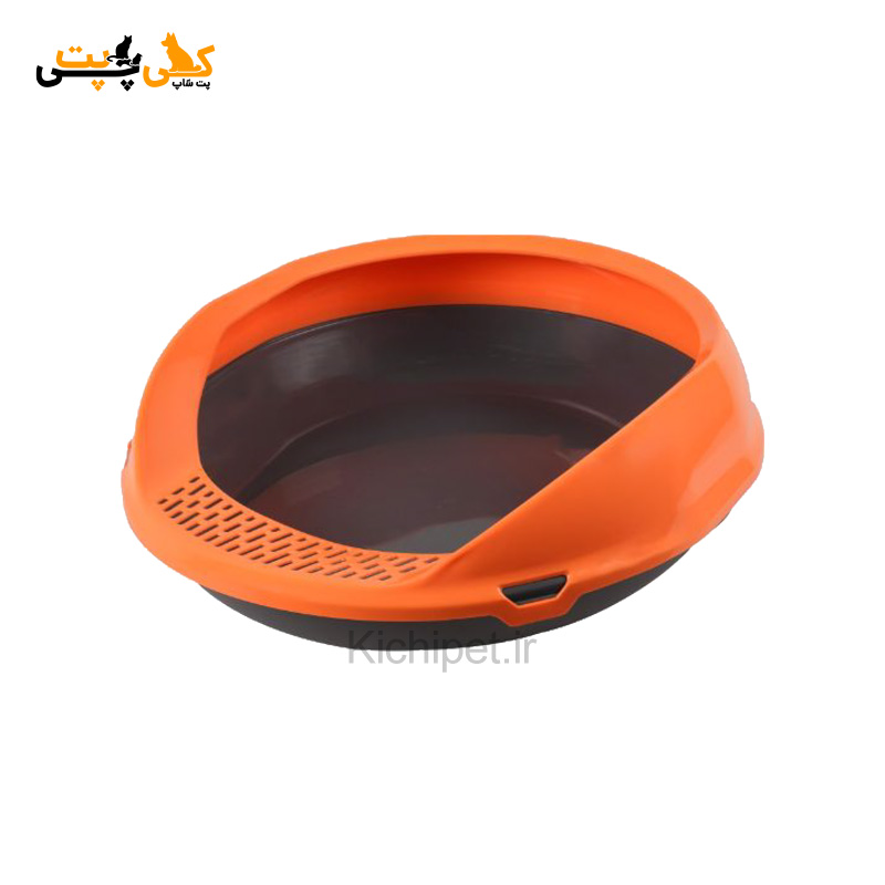 ظرف خاک لبه دار گربه مدل ژوپیتر