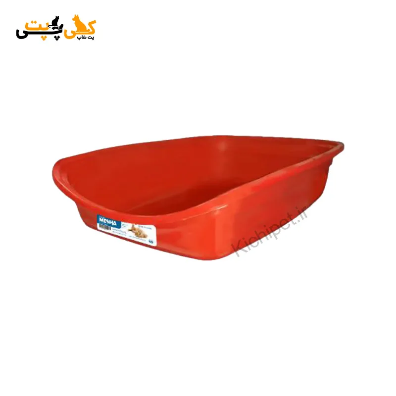 ظرف خاک گربه مشا ساده مدل بدون لبه