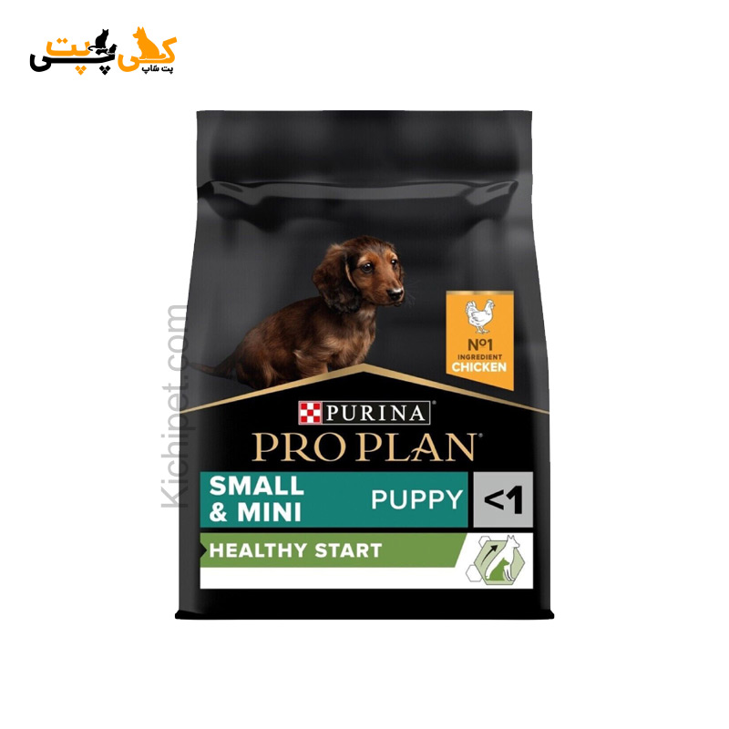 غذای خشک توله سگ پروپلن طعم مرغ Pro Plan Small & Mini Puppy - وزن 3 کیلوگرم