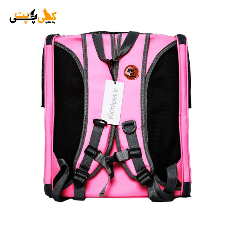 کوله پشتی سگ و گربه مدل تمام طلق تاشو - Image 2