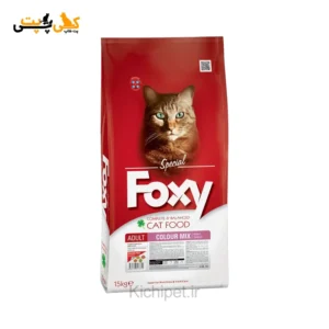 غذای گربه کالر میکس فاکسی Foxy Colour Mix